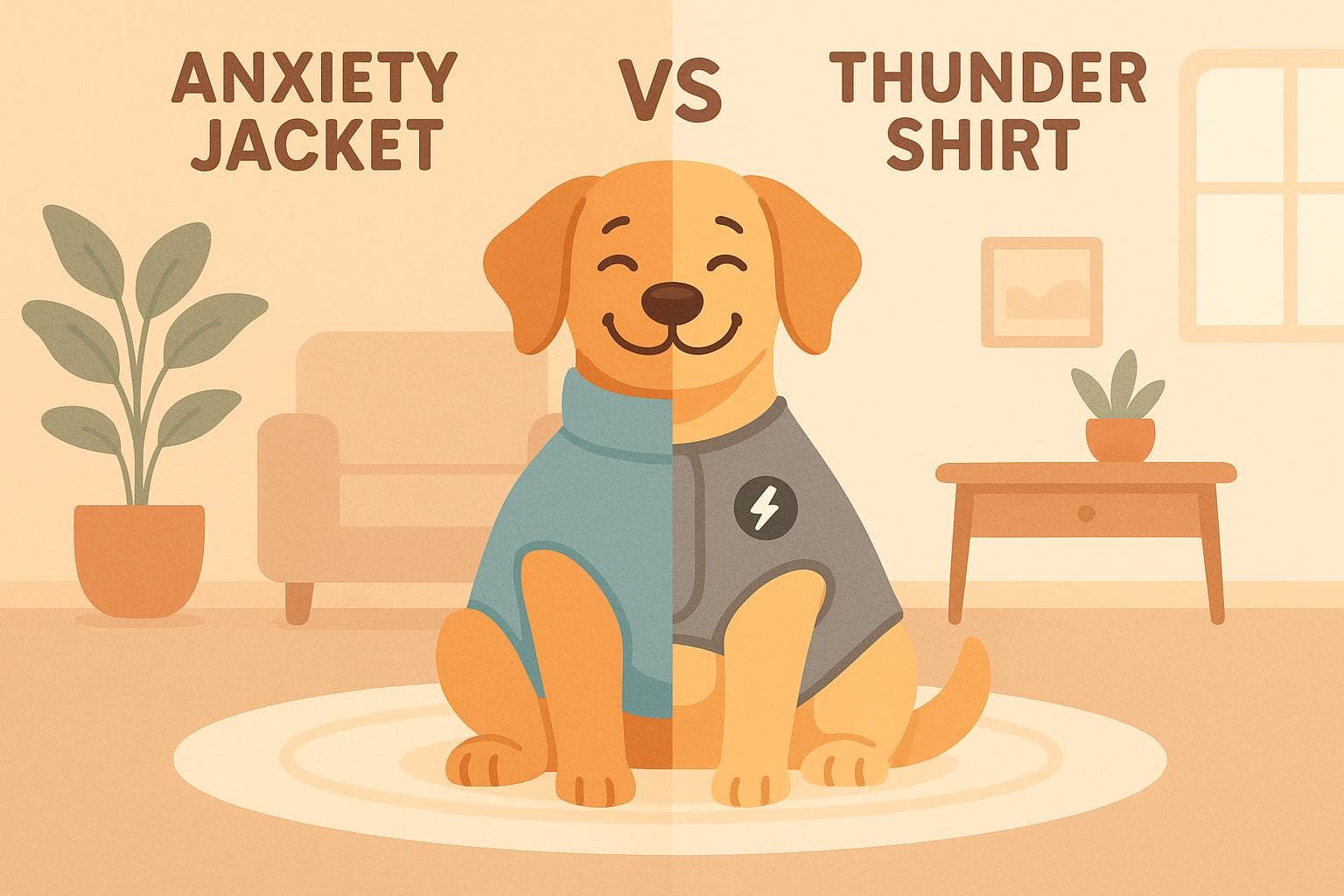 Anxiety Jackets vs Thunder Shirts: Which Works Better?